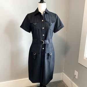 Calvin Klein Dark Blue Denim Dress